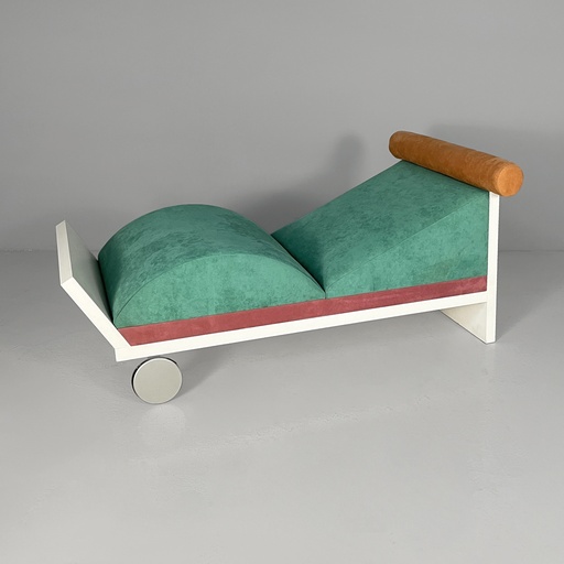 [2520006821] Chaise longue Juan di Marco Zanini per Memphis, 1987 