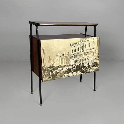 [2520006868] Mobile bar in legno, 1950 ca.