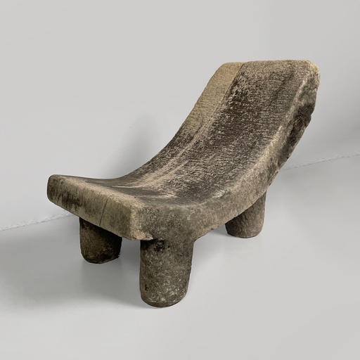 [2520006983] Sgabello in pietra, 1930 ca.