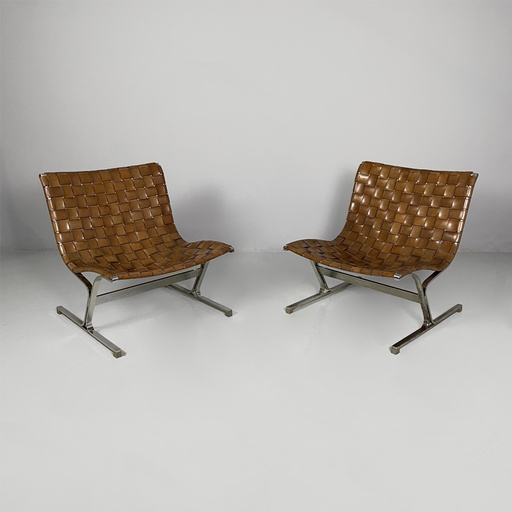[2520007012] Poltrone PLR 1 di Ross Littell per ICF, 1960 ca. 