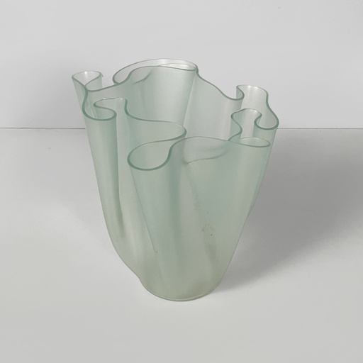 [2520007025] Vaso Cartoccio di Pietro Chiesa per Fontana Arte, 1980 ca.