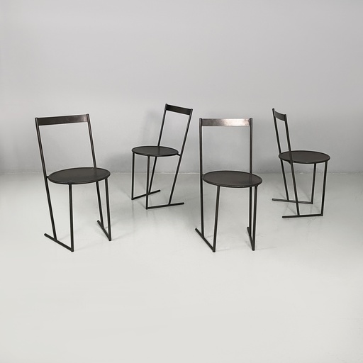 [2520007060] Sedie Musme di Emilio Nanni per Fly Line, 1980 ca.