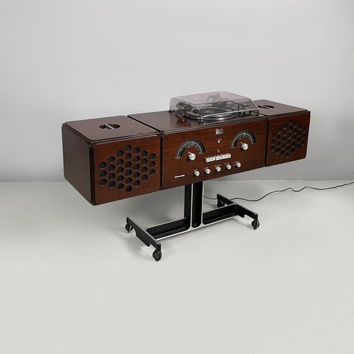 [2520007066] Radiofonografo RR126 e giradischi di Achille e Pier Giacomo Castiglioni per Brionvega, 1960 ca.