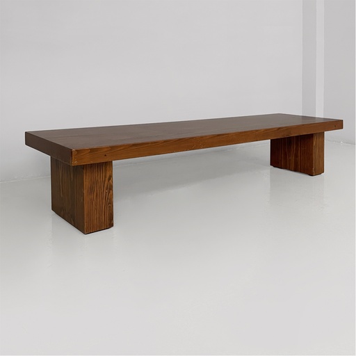 [2520007148] Panca in legno, 1970 ca.