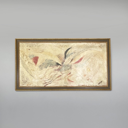 [2520007150] Quadro astratto a tecnica mista, 1982