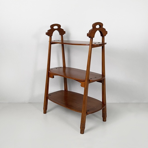 [2520007219] Etagere in legno, inizio 1900 ca.