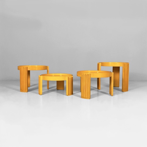 [2520007279] Tavoli da caffè Marema di Gianfranco Frattini per Cassina, 1960 ca.