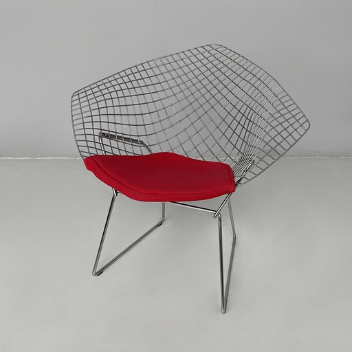 [2520007303] Poltrona Diamond di Harry Bertoia per Knoll, 2004