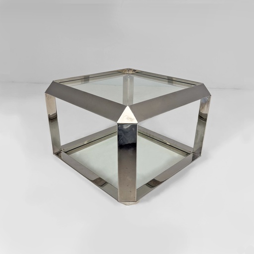 [2520007384] Tavolo da caffè P800 di Alberto Rosselli per Saporiti, 1970 ca.
