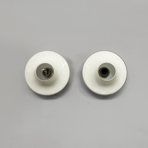 [2520007557] Applique in vetro opalino, 1970 ca.