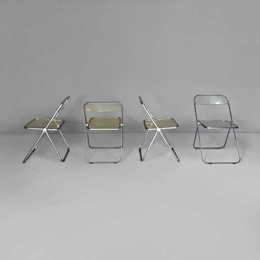 [2520007608] Sedie Plia di Giancarlo Piretti per Anonima Castelli, 1970 ca.