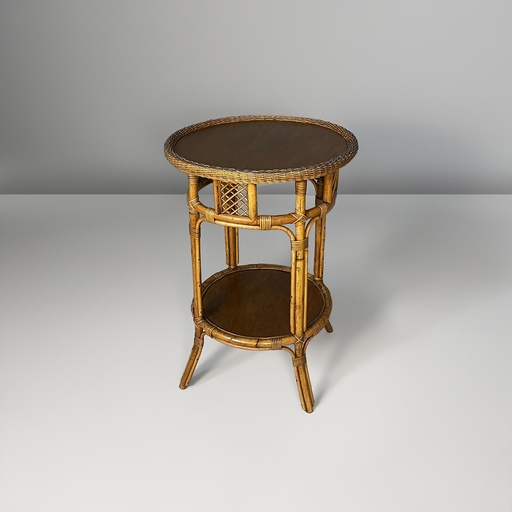 [2520007757] Tavolo da caffè bambù, 1970 ca.