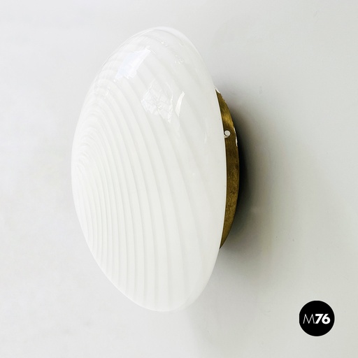 [2220002225] Plafoniera in vetro di Murano,  1960 ca.