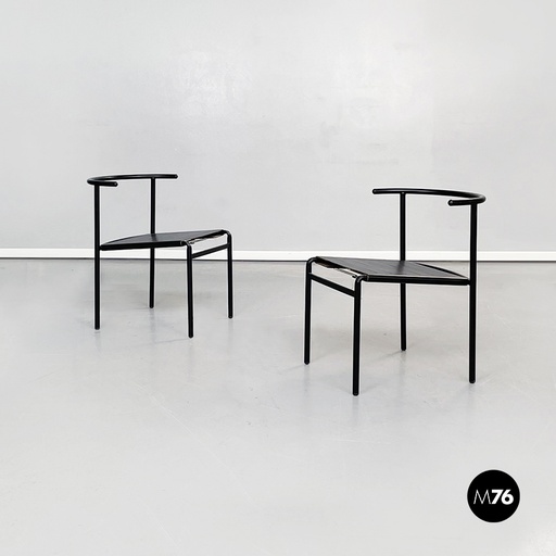 [2220002358] Sedie Cafè Chair di Philippe Starck per Baleri Italia, 1980 ca.