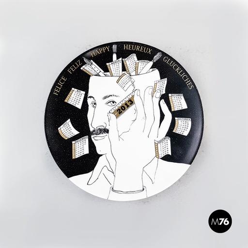 [2220002773] Piatto calendario 2013 di Fornasetti,  2013 
