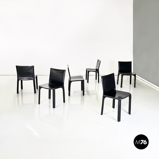 [2220002975] Sedie CAB 412 di Mario Bellini per Cassina, 1970 ca.