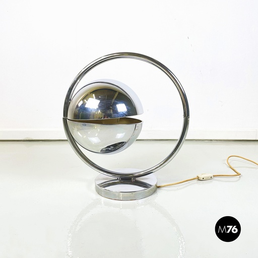 [2220003115] Lampada da tavolo Astrolabe di Pierre Folie per Maison Charpentier,  1970 ca.